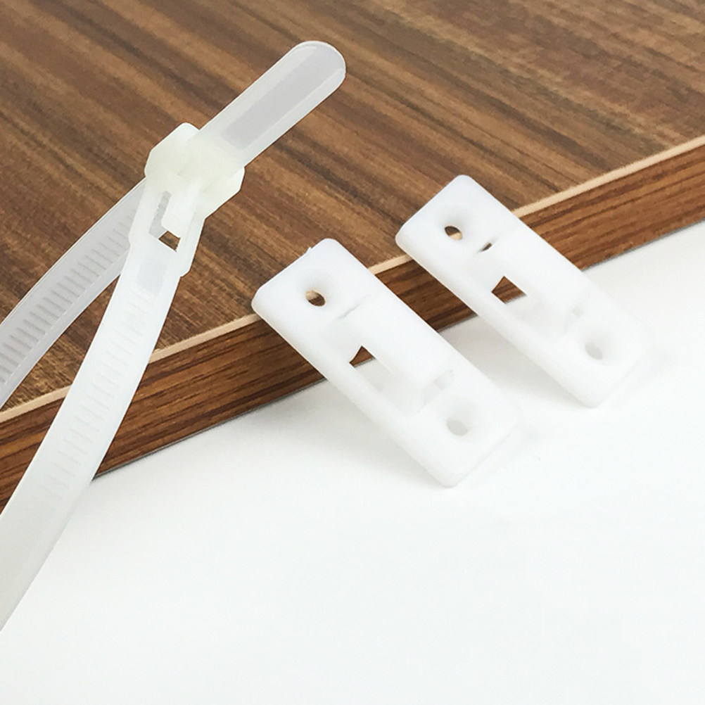 Earthquake Anchor Strap - 10Set professionele meubelanti-tipkit, zware kunststof meubelankerriemen