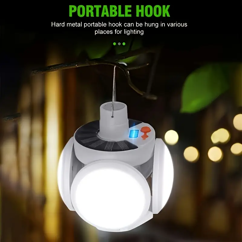 Power Outage Light - 1 opvouwbare lamp op zonne-energie met
