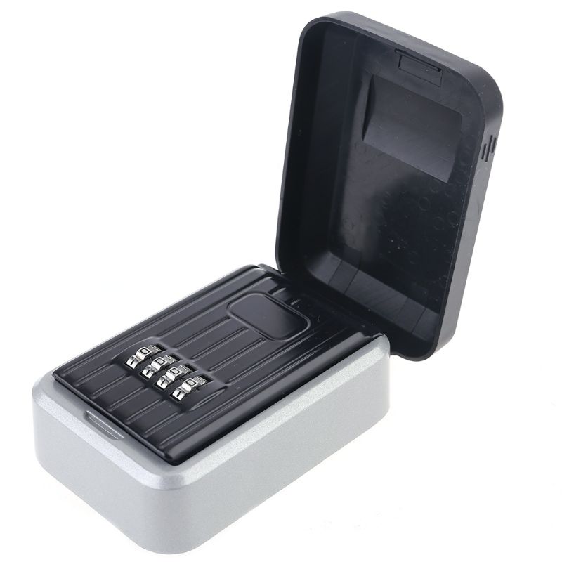 Lockbox Key Secure - 4 Digit Combinatie Resettable Code Key