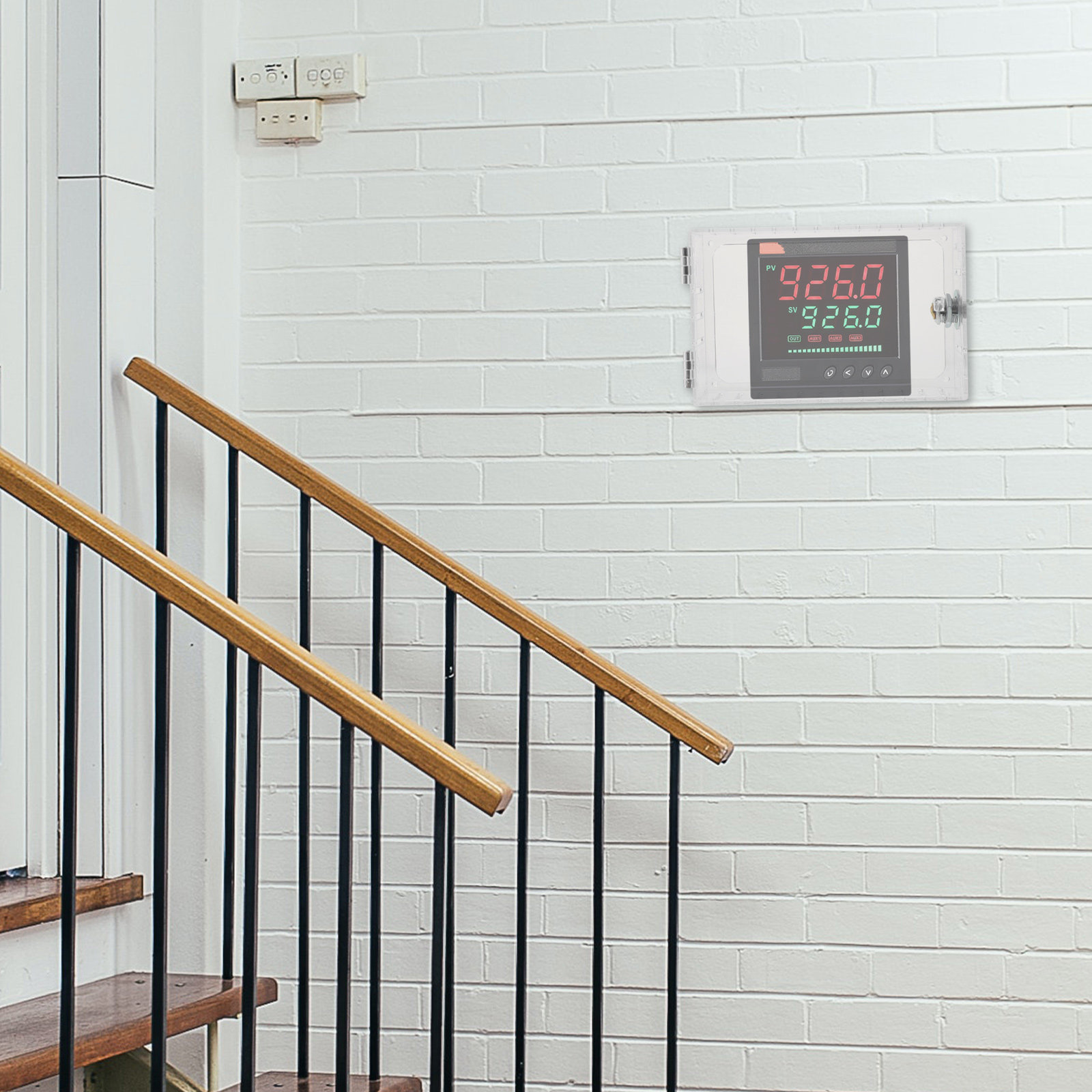 1Set Transparante Thermostaat  - Lockbox Key Secure recensie en prijs