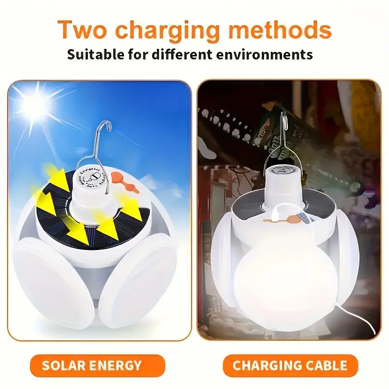 1 opvouwbare lamp op zonne-ene - Power Outage Light recensie en prijs