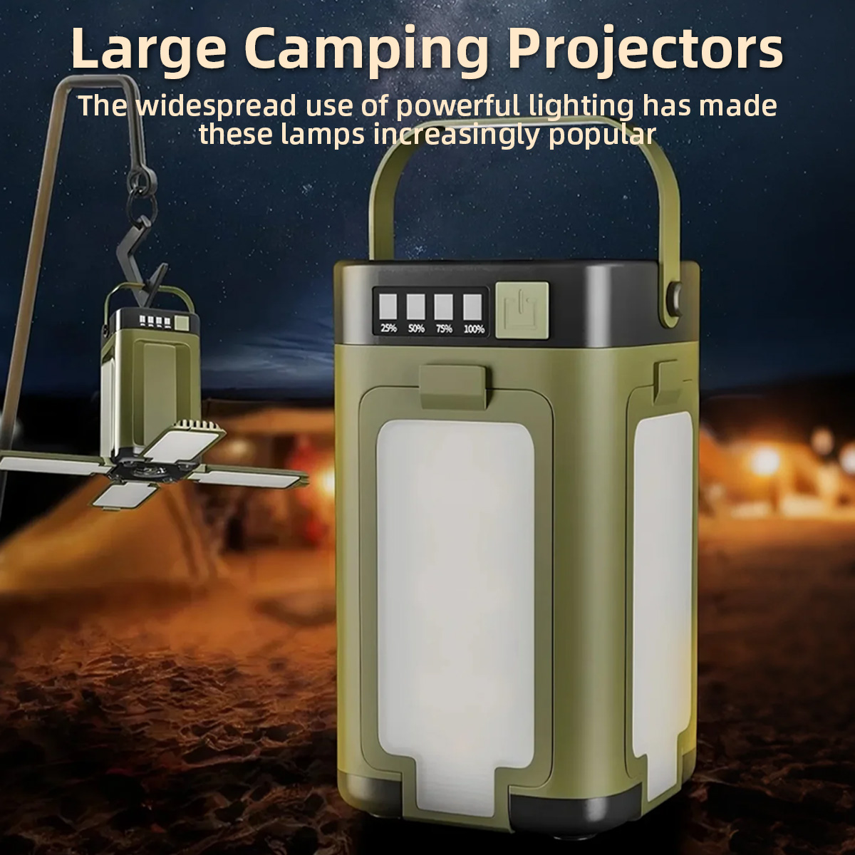 Draagbare campinglantaarn met  - Power Outage Light recensie en prijs